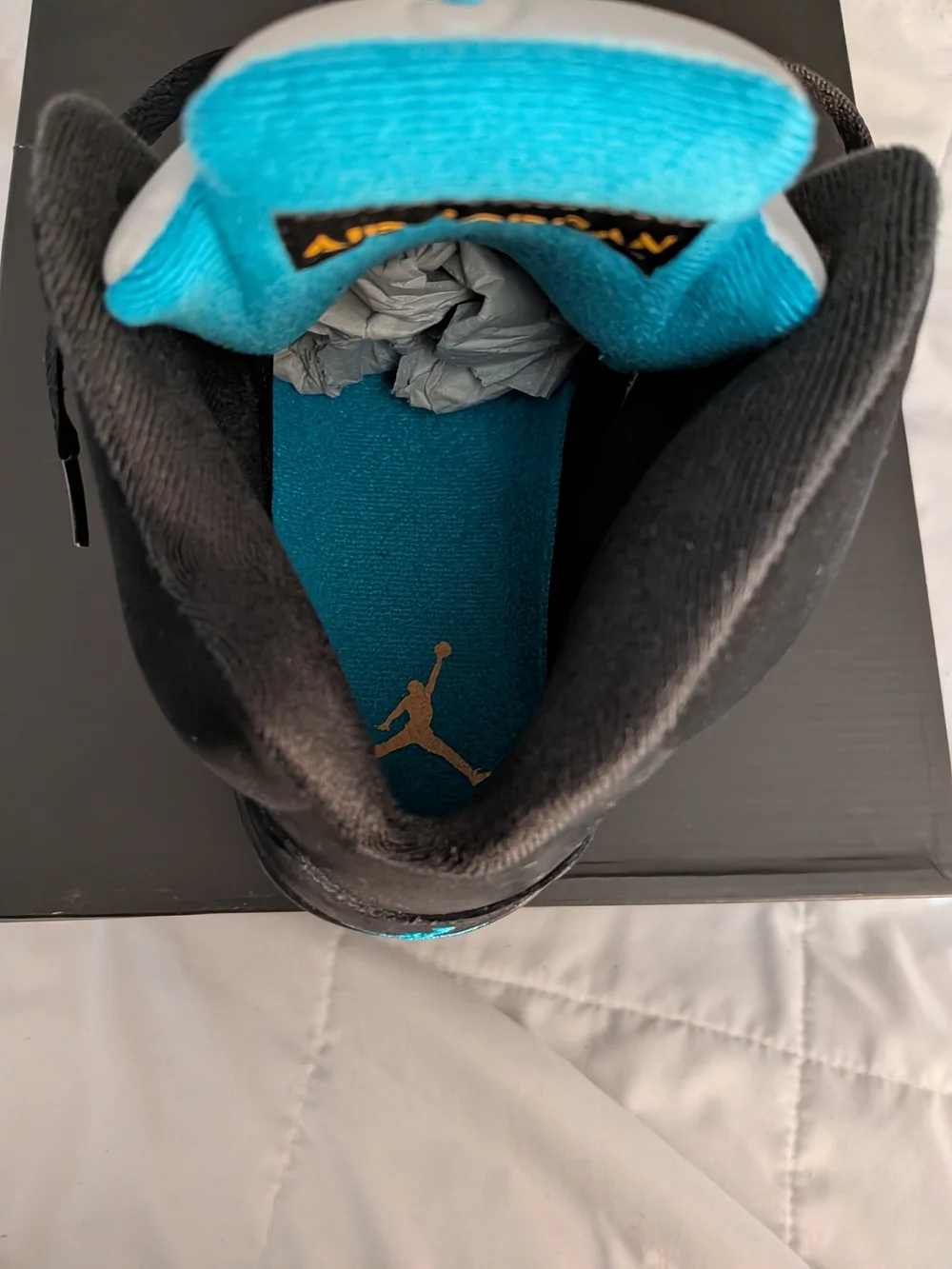 Jordan 5 Retro Aqua.
